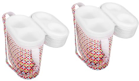 TOYANDONA 2pcs Feeding Bottle Warmer Bag Insulated Cooler for Travel Camping and Outdoor Use Keeps Milk Warm Random Color