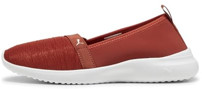 Puma Women's Adelina, Mars Red-Alpine Snow-Puma White, 8