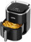 Grafner XL Digitale Heißluftfritteuse, 3,6 Liter, 1200 Watt, LED-Touchscreen, 7 Programme, 360° Gar-System, Timer, Antihaft-Beschichtung, Fritteuse ohne Fett, Airfryer ölfrei Heissluftfritteuse