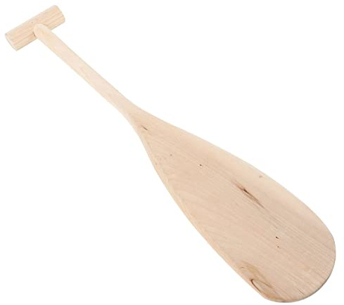 POPETPOP Pagaie Bois Légère pour Garçon Fille Pagaie Confortable pour Canoës Décorative pour Activités Nautiques Bois Unisexe pour Performances Scéniques