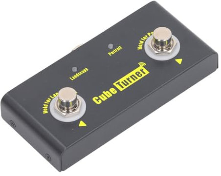 Kabelloses Page-Turner-Pedal mit Eingebautem Akku für Effektgeräte von Musikern