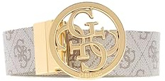 GUESS Gürtel Noelle Nolana Belt W95 Dark Taupe kürzbar wendbar