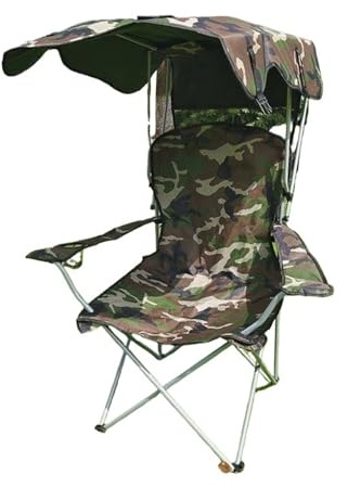 SDIUAKBV Vikbar regissörsstol utomhus sovsal regissörstol bärbar ute med markis strand tupplur camping vikbar (flerfärgad)