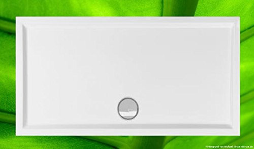 Receveur de douche 150 x 80 + Support de baignoire + bonde de douche complet – Pas cher – Tasse 150 x 80 x 4,0 cm