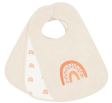 Kindsgard Baby Klettlätzchen 3er-Pack „happaklat“ – 75% Bio-Baumwolle, weich & pflegeleicht – schnell an- & ausziehbar – ideales Lätzchen-Set für Babys & Kleinkinder