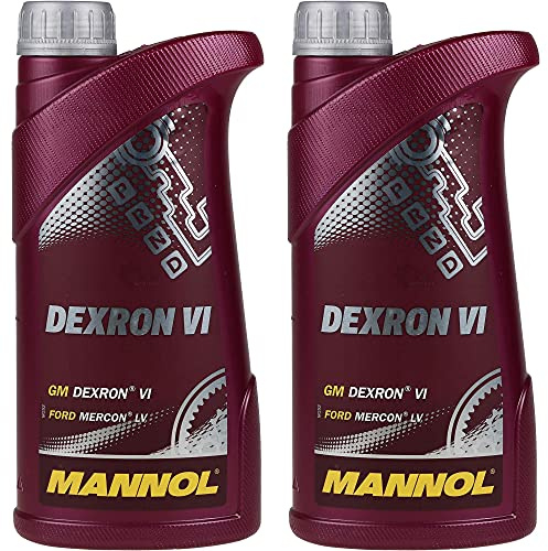 QR-Parts Set 85449212 MN8207-1 2x1 Liter Original MANNOL Getriebeöl Dexron VI Gear Oil Automatikgetriebeöl