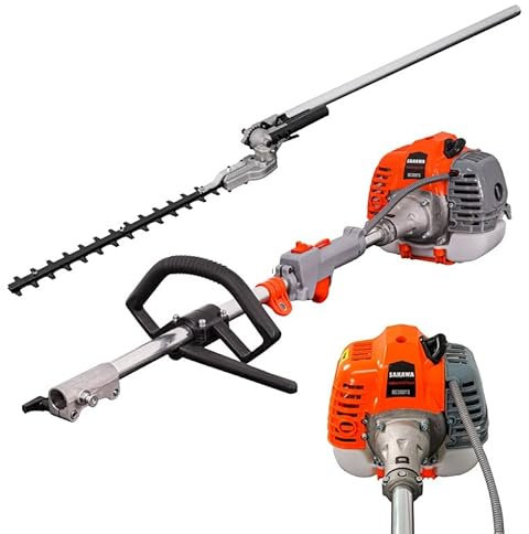 SAKAWA Tagliasiepi a Benzina Altezza Convertibile 25,4cc