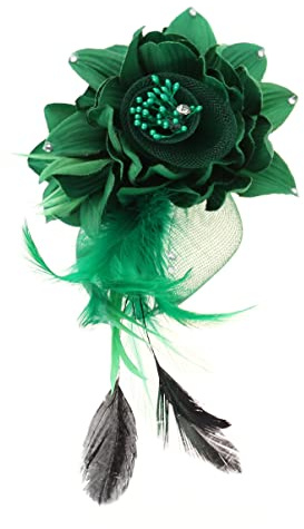 FRCOLOR 1Pc Alligator Clip Blume Haarnadel Blumenhaarclip Und Brosche Pin Blume Brosche Blumenbrosche
