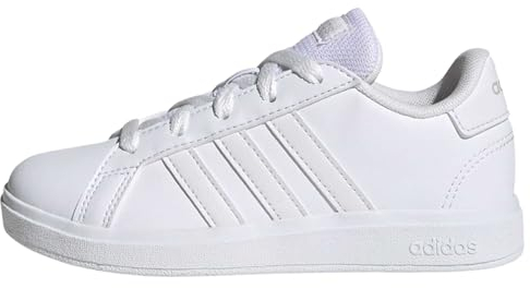 adidas Grand Court Lifestyle Tennis Lace-Up Shoes Tennisschuhe, Cloud White/Cloud White/Grey One, 38 EU