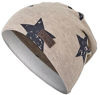 Sterntaler Unisex Kinder Mütze Baby Beanie Mütze Sterne