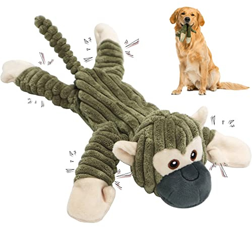 Hundewindeln Hundleksaker, Tuggleksaker för leksaker för valpar Interaktivt hundspel Knissande leksak för hundar små stora hundar (Mono)