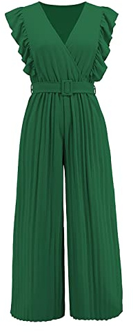 Combinaison Pantalon Femme Soirée Sexy Sport Soiree Salopette Retro D'été Jumpsuits Couleur Unie Élégant pour Soirée Cocktail Travail Combinaison Blanche Femme