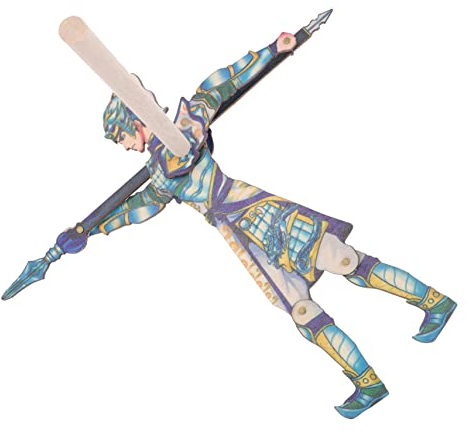 VICASKY Marionetten-Schattenspiel-Ornament Gehirnspielzeug Schattenspiel für Kinder basteln für Kinder bastelmaterial für Kinder Spielzeuge Puppen Marionette für Kinder Holz Puppe Puzzle