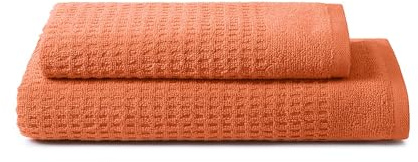 SWEET HOME - Asciugamani Bagno Viso e Bidet in Spugna di Puro Cotone 100% Certificato OEKO-TEX Zero Twist, Set con Asciugamano Bagno 50x100 e 40x50 Morbido e Assorbente anche come Asciugamano Palestra