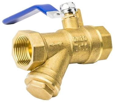 DNMBVQJB 1/2 3/4 1 1-1/4'' 1-1/2'' 2 Messing Y typ Wasser kugelhahn Filter Innengewinde Filter Kugelhahn Integrierte(3/4)