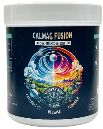 Frosty Bud Nature CalMag Fusion – Premium Calcium-Magnesium-Schwefel-Dünger für kräftiges Pflanzenwachstum | Unterstützt Vitalität & Ertragssteigerung | Für Indoor & Outdoor | Living Soil kompatibel