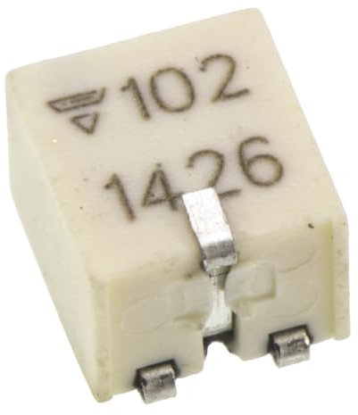 Vishay TSM4 11-Gang SMD Trimmer-Potentiometer, Seitliche Einstellung, 1kΩ, ±10%, 0.25W, J-Schraubkloben, L. 4.8mm