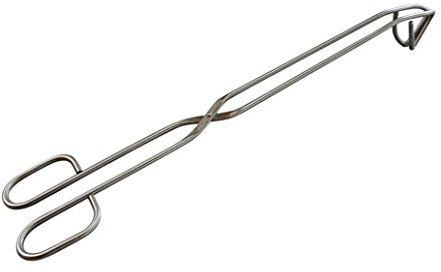 Grillzange Bratwurstzange Edelstahl 24-30-38cm Das Original aus Thüringen