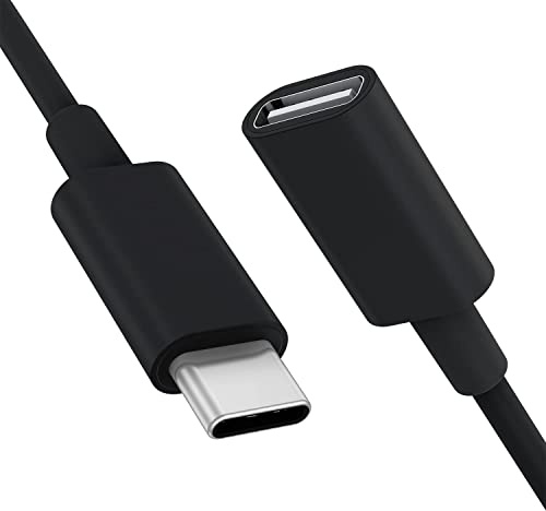 ISTARCOMPUTER Câble Rallonge USB-C 1M – 100W Charge Rapide | USB 3.2 Gen2 10Gbps | Vidéo 4K/60Hz | Prolongateur Type-C Femelle vers Mâle pour Ordinateurs, Téléphones, Tablettes, Accessoires