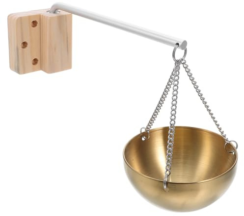 ibasenice Porta Oli Essenziali: Ciotola in Acciaio per Aromaterapia - Diffusore per Sauna da Parete - Accessorio per Spa