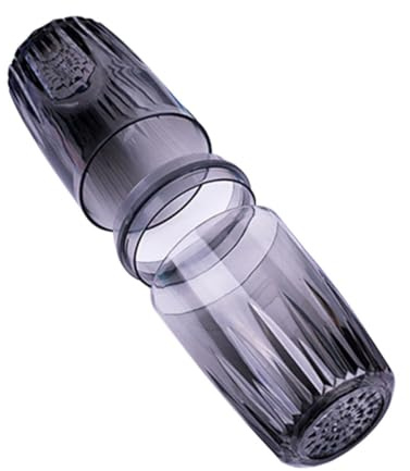 MOLUCKFU Trousse de Voyage Portable Transparente pour Brosse à Dents et Gobelet de Lavage en Plastique Léger, Étui de Rangement Créatif pour Accessoires de Soins Personnels, Réutilisable