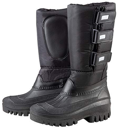 PFIFF Unisex Kinder Thermo-Stiefel, Schwarz, 34 EU