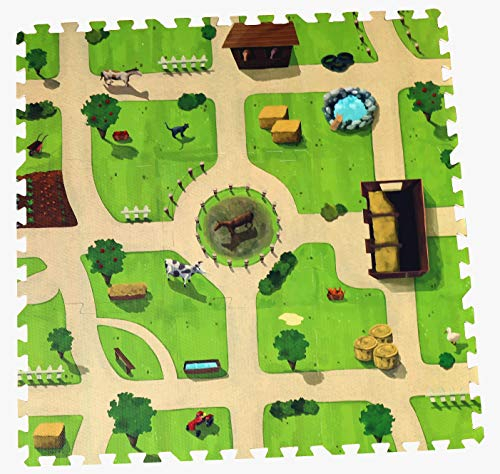 Premium Reiterhof Puzzlematte,unendlich erweiterbar, Schadstoff geprüft