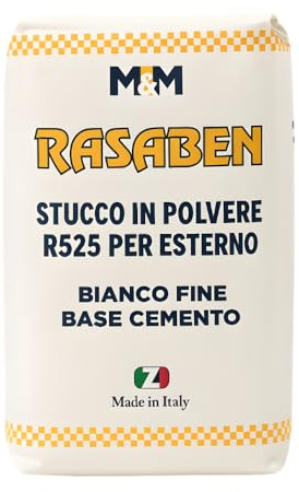 Italia colorpaint Durifiller Stucco Francese in Polvere, Cemento Bianco Portland e Marmorino, Finitura Liscia, Bianco Puro, per Esterni, Intonaci/Cartongesso/Legno, Alta Resistenza, 1kg/5kg (1 kg)