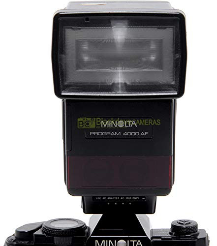 Minolta 4000AF flash professionnel pour appareils photo reflex analogiques LCD écran