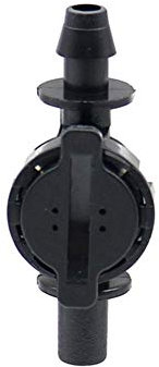 Industrieller Gartenbau-Rohrschlauchanschluss 6mm Anti-Tropf-Gerät Garten Sprinkler Zubehör 4/7mm Schlauchverbinder Landwirtschaft Bewässerung Rohrfittings 100 Stück