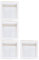 Cajas de Globos, Cajas Transparentes para Globos de Plástico, 4 Cajas Blancas de Amplia Aplicación para Revelar el Género, Bloques Decorativos para Decoración de Fiestas de Cumpleaños para(#1)