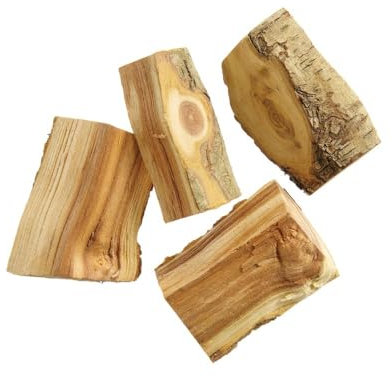 HENDI Räucherholzstücke, Aromatische Holzchips, Smoking Chips, Natürliches Holz, für das Heißräuchern, Ideal für Pizzabacköfen, Backöfen im Freien und Grills, 3kg, Pfirsich