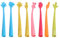 Gadpiparty 8 Stücke Finger Stift Lustige Freies Biegen Handzeichen Kugelschreiber Bunte Finger Flexible Silikon Kugelschreiber Student Schreiben Kugelschreiber Für Schuljungen Mädchen