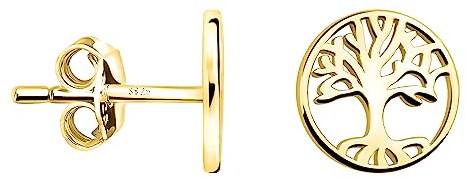 SOFIA MILANI - Damen Ohrringe 925 Silber - Baum Ohrstecker