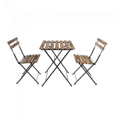 GRINDI IN THE GARDEN - Balkon-Set Möbel-Set Bistro-Set Gartengruppe Gartenmöbel Holz - Liko I