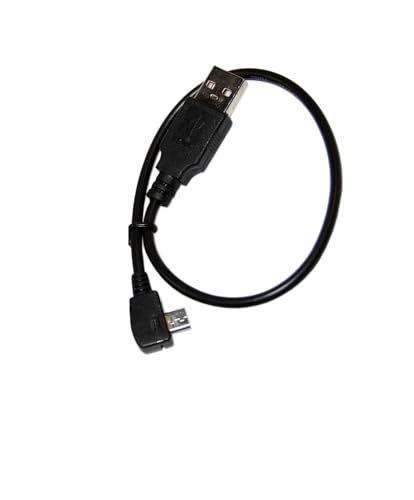 50 cm 90 Degree Right or Left Angle Micro USB USB B Cable compatible with Samsung, Fire TV Stick and all Micro USB Devices