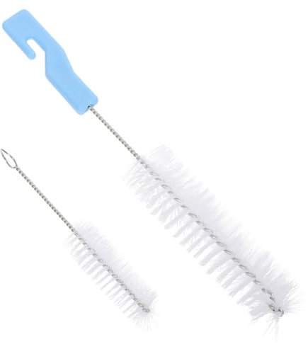 Hoement 2pcs Drain Cleaning Brush Sink Filter Brush for Aquarium Maintenance Water Pump Cleaning Tool