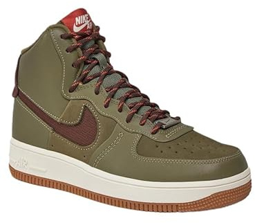 Nike Damen Air Force 1 Sculpt Wild Sneaker, Medium Olive Earth Phantom Gum Med Brown, 36.5 EU