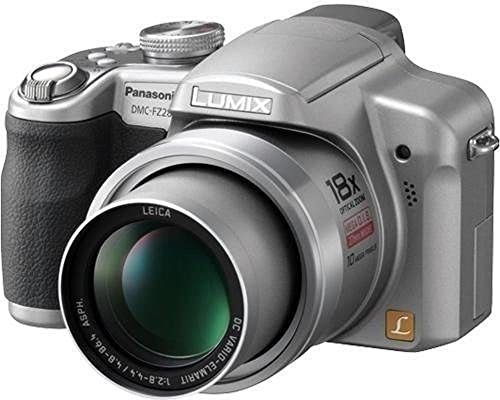 Panasonic Lumix DMC-FZ28 10.1MP Digital Camera with 18x Wide Angle MEGA Optical Image Stabilized Zoom (Silver) (Renewed)