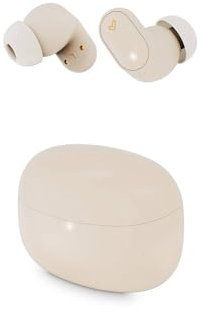 Energy Sistem Urban Pulse - Cuffie Bluetooth (True Wireless Stereo, BT 5.3, Deep Bass, 22 Ore di autonomia) Crème