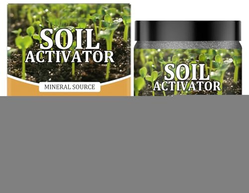Activador De Suelo Para Verduras - Mejorador De Tierra 100g,Fertilizante Vegetal Activado Rico En Nutrientes Para Tomates, Parterres, Flores, Césped, Bonsáis Y Jardines
