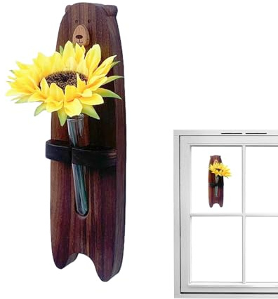 Stazioni di propagazione - 2.95x10,24 pollici di porta pianta per giardino, facile installazione con design sospeso, contenitore elegante per casa, uffici, bar, sala da studio, dormitorio, caffè, came