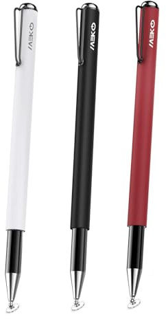 MEKO 2 in 1 Kapazitive Precision Disc Eingabestifte für alle Touch-Screen-Smartphones & Tablets