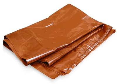 Blanc HYGIENIC Müllsäcke 240 Liter 45 my Braun 200 Stück | 45 my, reißfest, 200 braune Müllsäcke, 240 Liter, für Gewerbe, Industrie & große Abfallbehälter