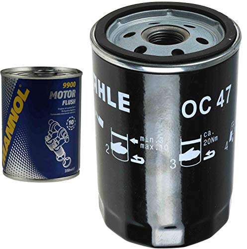 Original MAHLE/KNECHT Ölfilter OC 47 + SCT Motor Flush Motorspülung