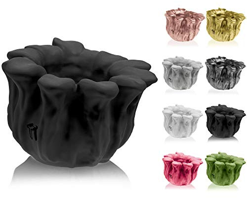 CONCRETTE Pot de Fleurs en Ciment - Pot de Fleurs en béton - Diamètre : 10 cm - 17 Couleurs
