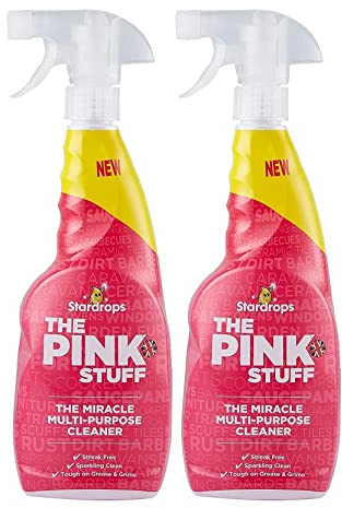Pink stuff The Miracle Multi-Purpose Cleaner 750ml Spray WHIGT, 26 Fl Oz