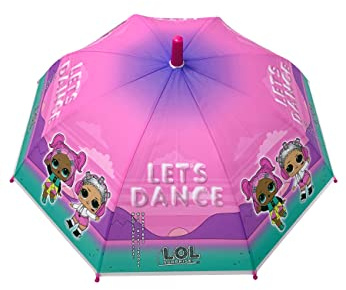 Regenschirm Kinder LOL Surprise, Kuppelschirm Mädchen, Ø 67 cm