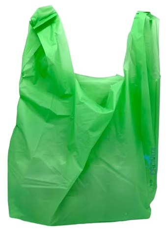 Shopper bio-compostables - sacs biodégradables et compostables vert kg4 - sacs de transport de marchandises (24x45)