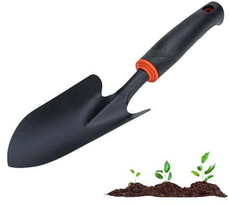 Blumenkelle, Gartenschaufel, Handschaufel, Blumen-Kelle, Pflanzschaufel, Gartenkelle, Blumenschaufel, Gartenwerkzeug Kelle, Blumenkelle aus Metall, Kleine Schaufel zum Pflanzen, Blumenkelle Garden